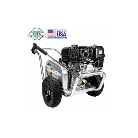 Fna Group Simpson Water Blaster Gas Pressure Washer W/ AAA Pump, 4400 PSI, 4.0 GPM, 3/8" Hose 60825